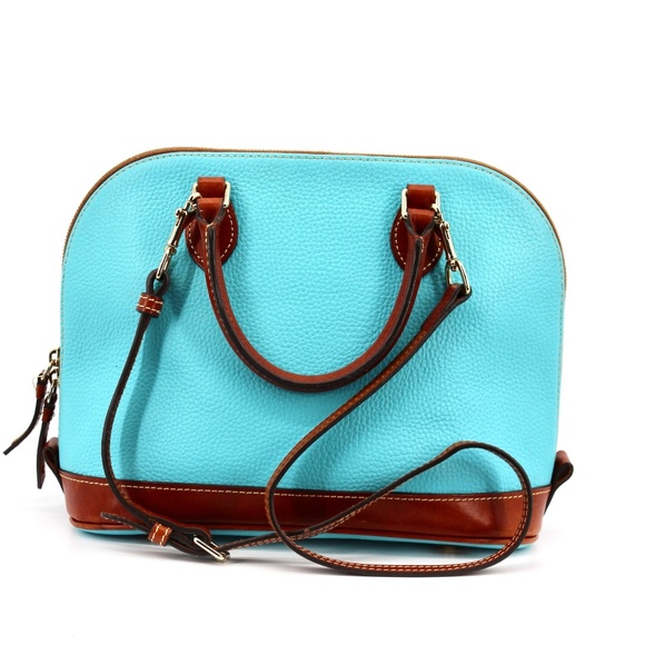 Dooney & Bourke Pebble Leather Zip Zip Satchel - Picture 4 of 5